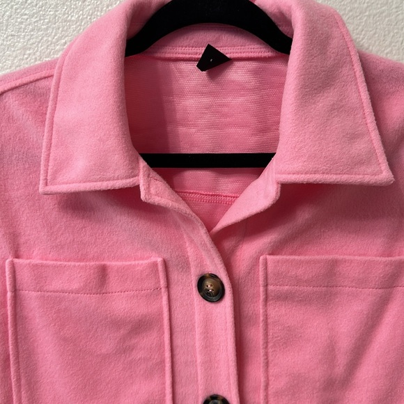 Pink button up - Picture 2 of 3